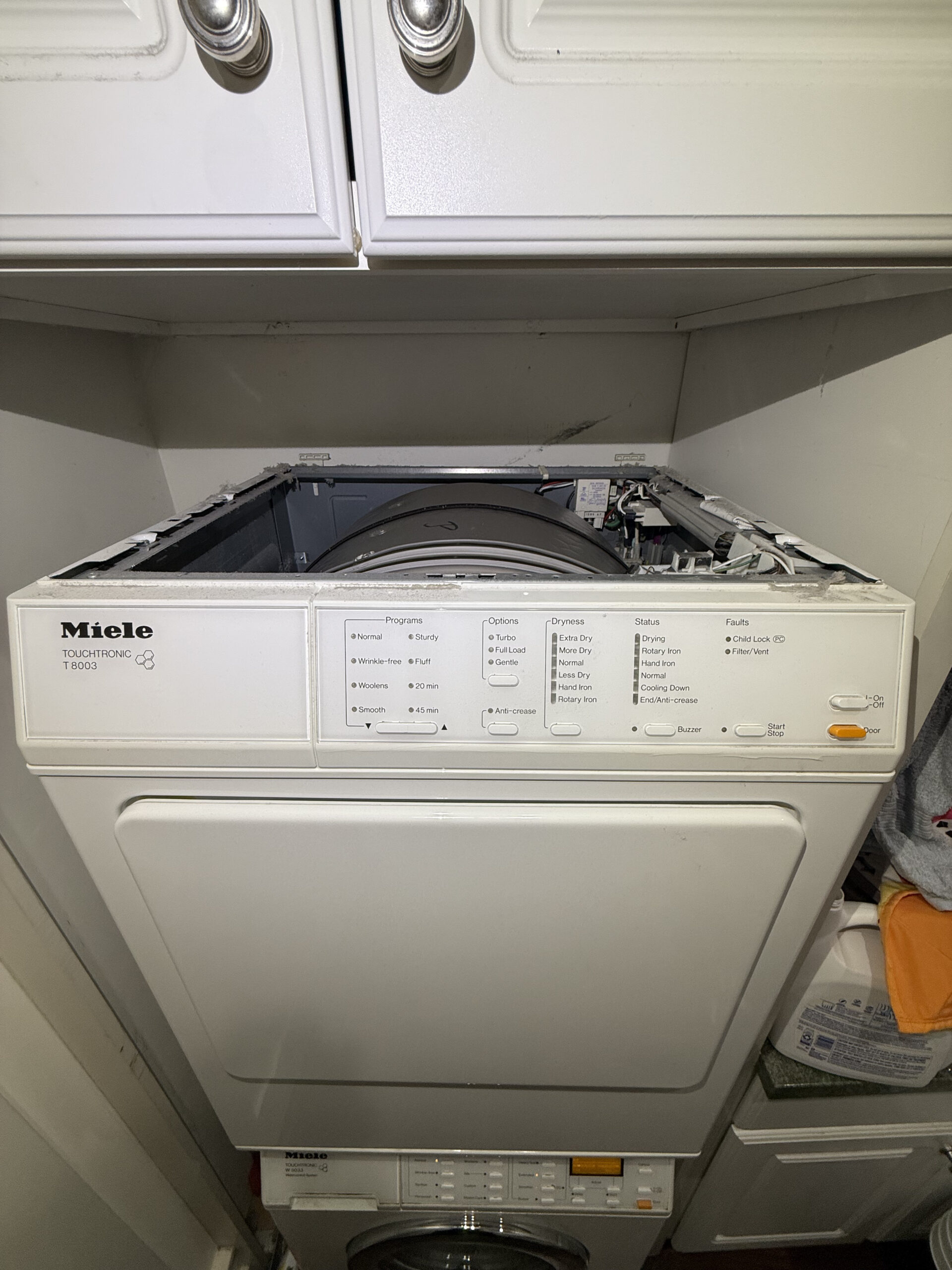 And just like that, the dryer is open.
