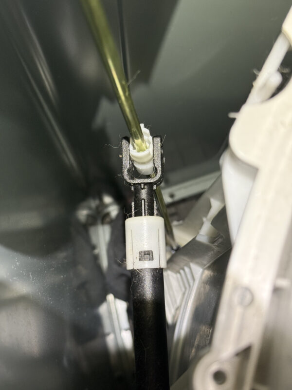 The shock absorber holds the suspension.