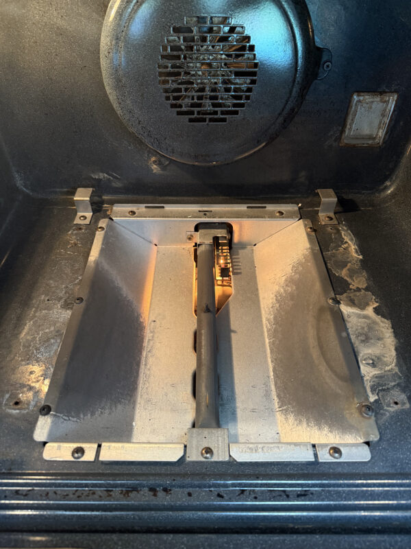 Igniter is glowing, but gas isn’t flowing.