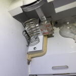 4: New thermostat installed and secured.