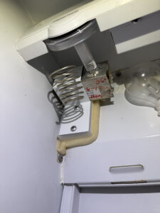 4: New thermostat installed and secured.